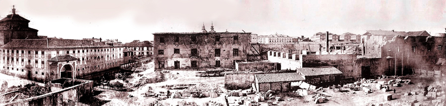 Convento de Maravillas y ruinas de Montelen. 1868