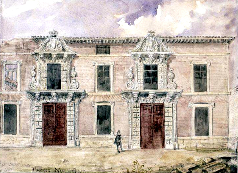 Palacio de Montelen. Valentn Calderera. 1850