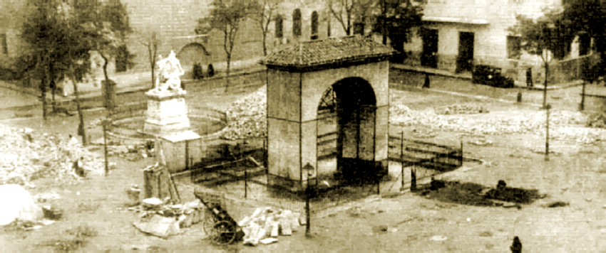 Plaza del Dos de Mayo en 1940