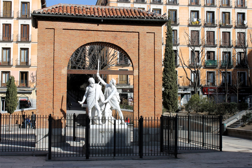 Plaza del Dos de Mayo en la actualidad