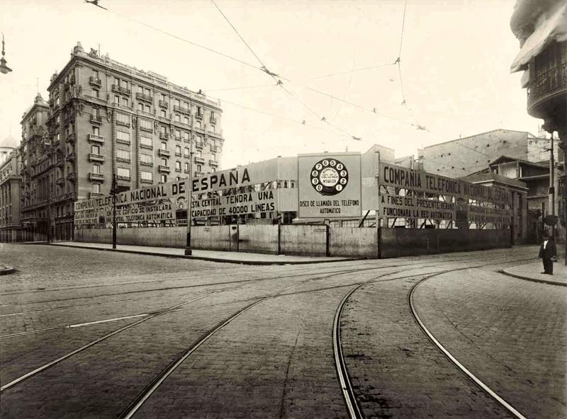 Solar para la construccin de la Telefnica. 1925