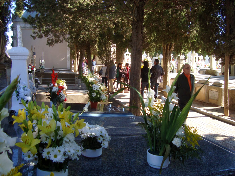 Cementerio de Criptana. Da de Todos los Santos