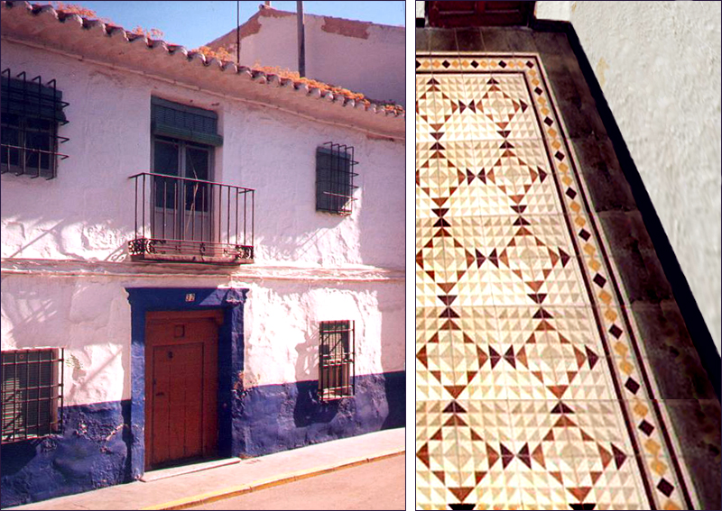 La casa de mis abuelos en la calle de la Reina