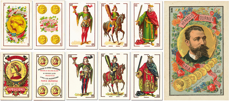 primeras cartas de Heraclio Fournier