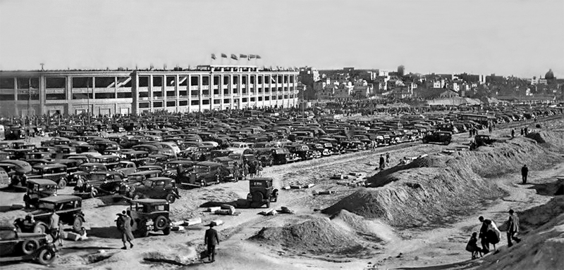 Estadio de Chamartn. 1947