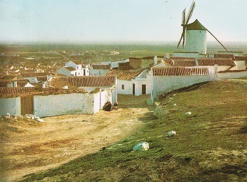 Subida a la Sierra de los molinos. Aos 60