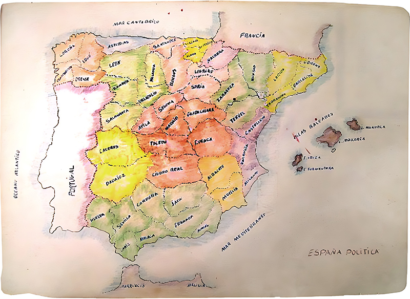 Mapas encuadernados