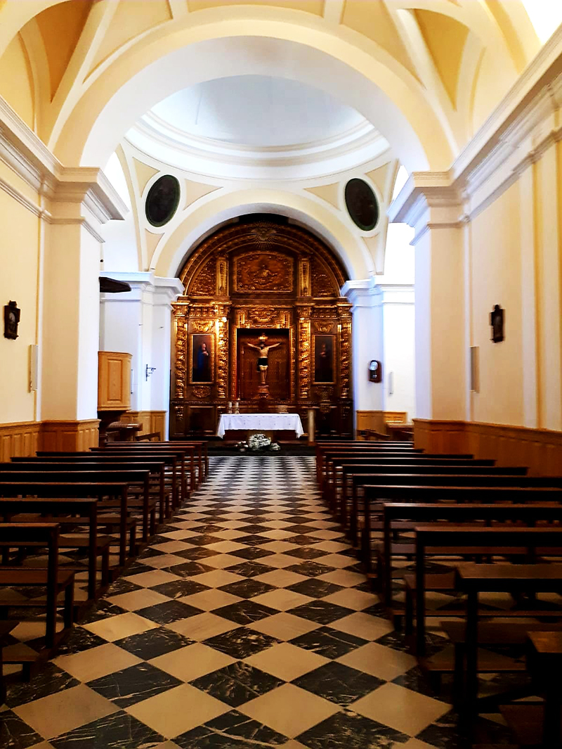 Interior del templo