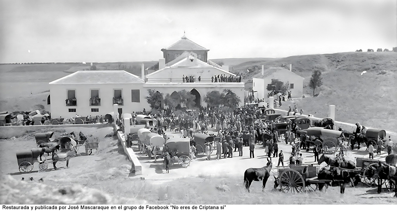 Santuario del Cristo de Villajos en 1944