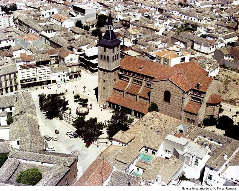 La Plaza Mayor a principio de los aos ochenta