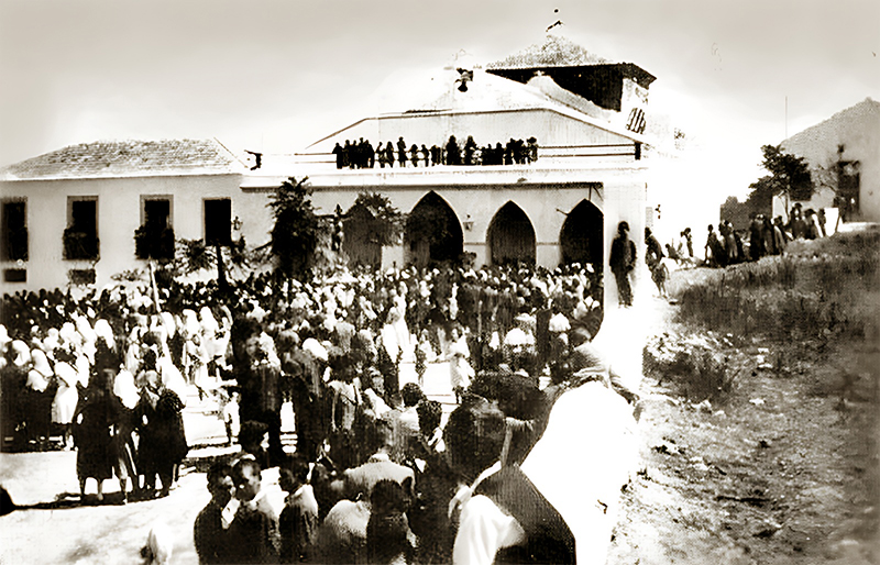 Antiguo aspecto de la ermita del Cristo