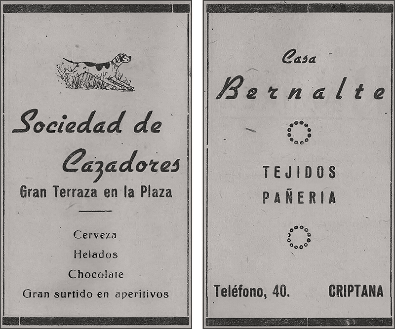 Sociedad de cazadores y Bernalte