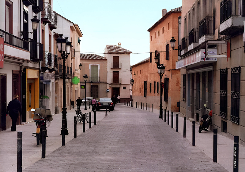 Inicio de la calle de la Virgen