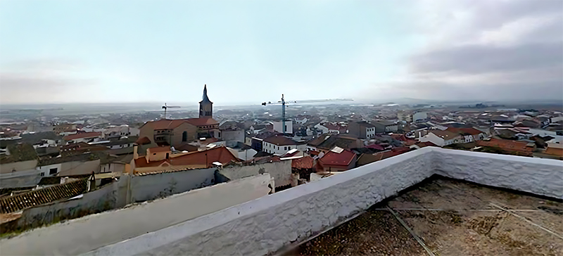 Panorama desde el Cerro de la Virgen de la Paz