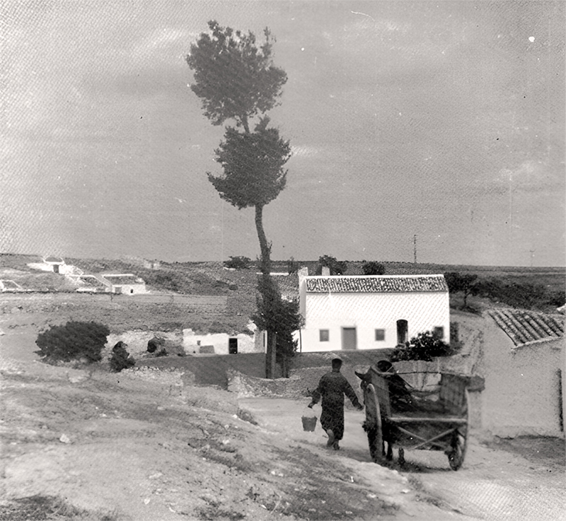 Antigua fotografa de la aldea de San Roque