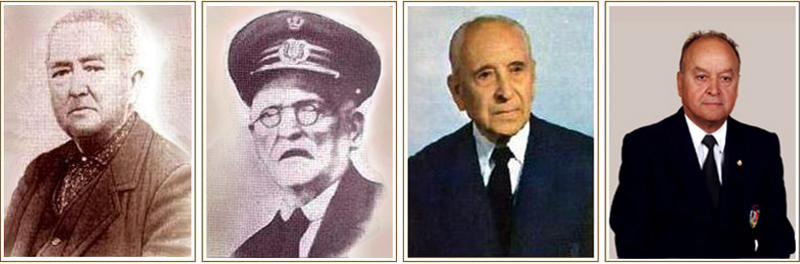 Francisco Gmez de Ramn, don Bernardo Gmez, Manuel Angulo Seplveda y Rafael Calonge